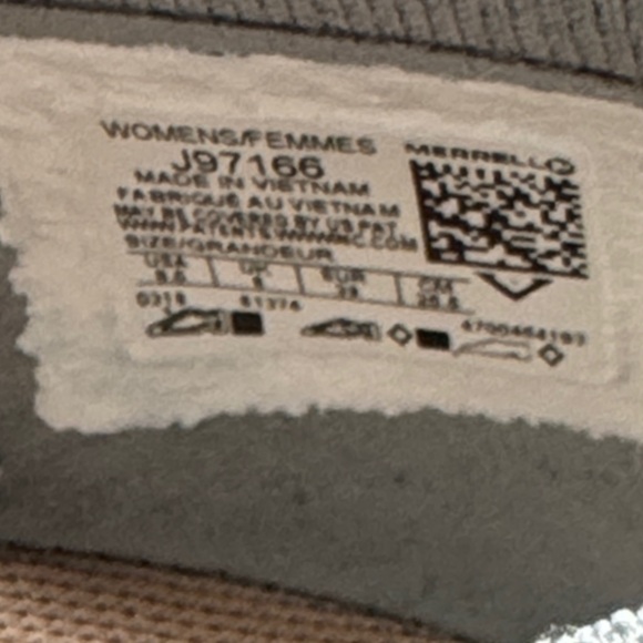 Merrell Women's Sneakers in Peach and Grey Sz 8.5 - Picture 6 of 7